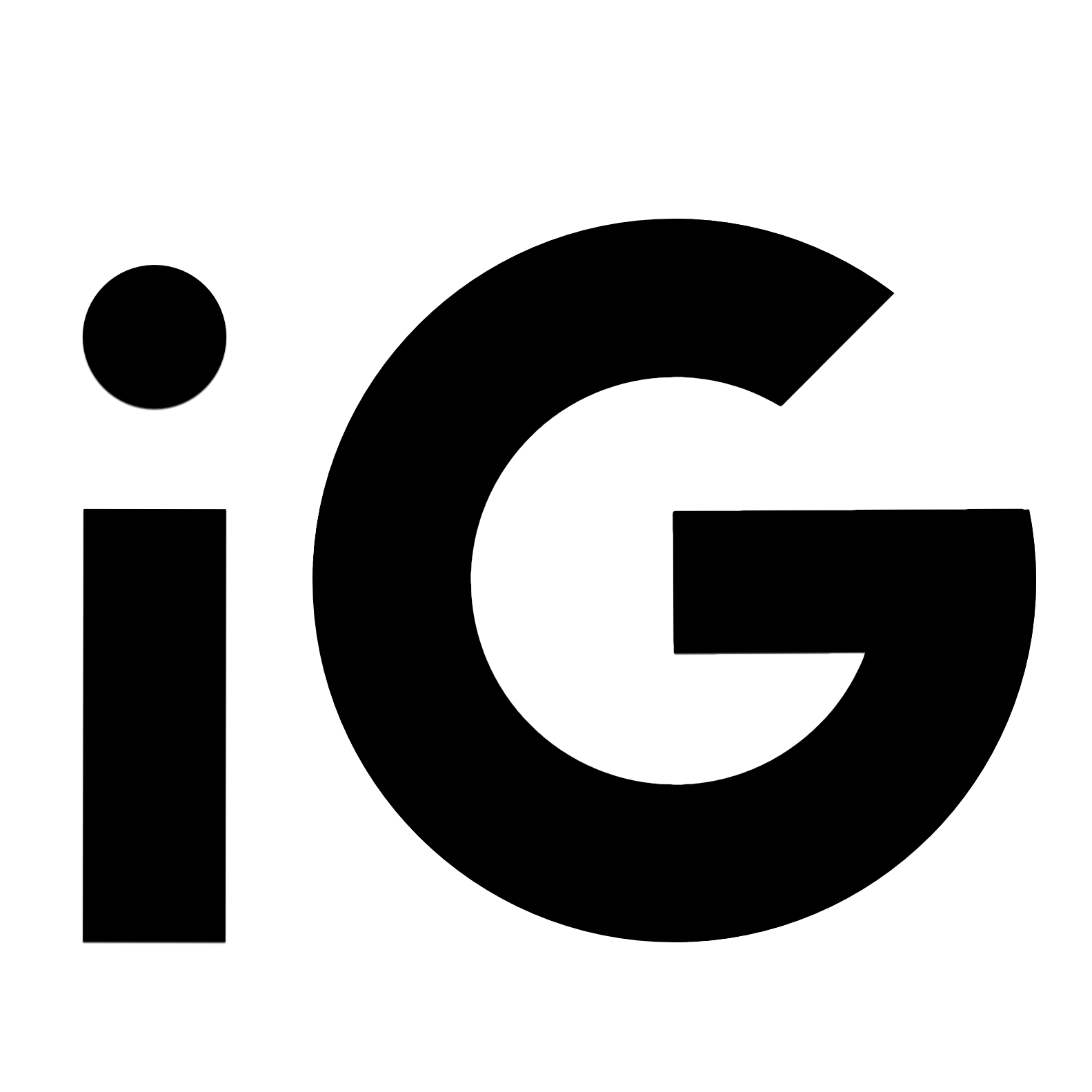 iG Marketing Logo schwarz